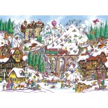 Puzzle Gibsons - Armand Foster:Off Piste, 1000 Piese (51999)