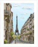 Puzzle din plastic Pintoo - Street in Paris, France, 300 piese (H1524)