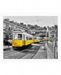 Puzzle din plastic Pintoo - Yellow Trams in Lisbon, 500 piese (H1767)