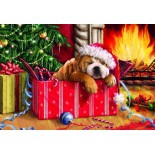 Puzzle Gibsons -Christmas Snooze, 150 Piese Xxl (61506)