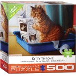 Puzzle Eurographics - Kitty Throne, 500 piese XXL (8500-5452)