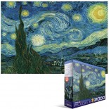 Puzzle Eurographics - Vincent Van Gogh:Starry Night, 2000 Piese (8220-1204)