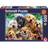 Puzzle Schmidt -Dog Selfie, 500 Piese (58390)