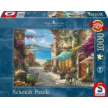 Puzzle Schmidt -Cafe on the Italien Riviera, 1000 Piese (59624)