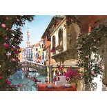 Puzzle Gibsons - Dominic Davison: Dominic Davison:Paris & Venice, 4X500 Piese (52015)