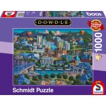 Puzzle Schmidt - Eric Dowdle:Chattanoga, 1000 Piese (59641)
