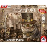 Puzzle Schmidt - Markus Binz:Steampunk Cat, 1000 Piese (59644)