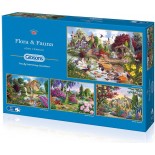 Puzzle Gibsons -John Francis, 4X500 Piese (47092)