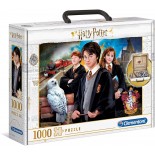 Puzzle Clementoni - Harry Potter in Carry Case, 1000 Piese (61882)