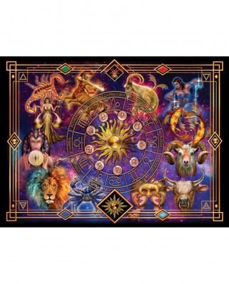 Puzzle SunsOut - Ciro Marchetti: The Zodiac, 500 piese (Sunsout-60965)