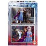 Puzzle Educa -Frozen 2, 2X100 Piese (18111)