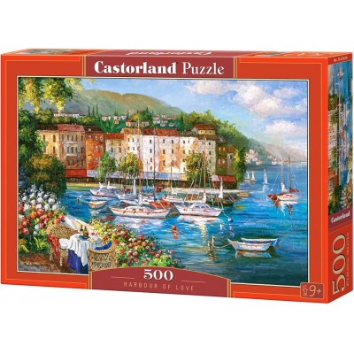 Puzzle Castorland - Harbour Of Love, 500 piese (53414) 2