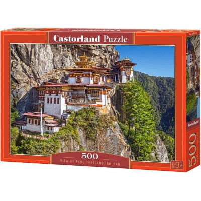 Puzzle Castorland -View of Paro Taktsang Bhutan, 500... 2
