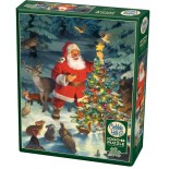 Puzzle Cobble Hill - Santa's Tree, 1000 piese (Cobble-Hill-80292)