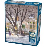 Puzzle Cobble Hill - Sleigh Ride, 500 piese XXL (Cobble-Hill-85073)