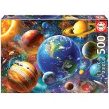 Puzzle Educa -Solar System, 500 Piese (18449)