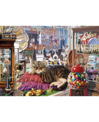 Puzzle Gibsons - Abbey's Antique Shop, 1000 piese (G6303)