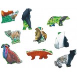 Puzzle Larsen -Panda Bear Family on a China Mountain Plateau, 56 Piese (Fh43)