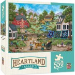 Puzzle Master Pieces - Heartland - Roadside Gossip, 550 piese (Master-Pieces-31682)