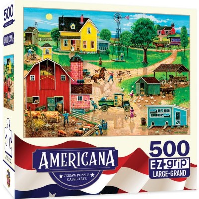 Puzzle Master Pieces - After the Chores, 500 piese XXL... 2