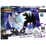 Puzzle Nathan -Dragons 3, 100 Piese (86767)