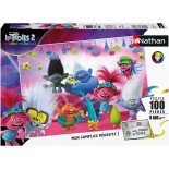 Puzzle Nathan - Trolls 2, 100 Piese (86770)