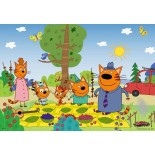 Puzzle Ravensburger -Kid E Cats, 2X12 Piese (05079)