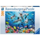 Puzzle Ravensburger -Delfini, 500 Piese (14710)
