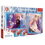 Puzzle Trefl - Memo -Frozen, 30/48 Piese (90814)