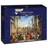 Puzzle 1000 piese - Paolo Veronese: The Wedding at Cana, 1563 (Art-by-Bluebird-60011)