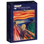 Puzzle 1000 piese - Edvard Munch:The Scream, 1910 (Art-By-Bluebird-60058)