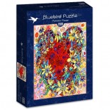 Puzzle Bluebird - Sally Rich:Passion Flower, 1500 Piese (70431)