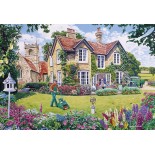 Puzzle Gibsons -The Gardener's Round, 4X500 Piese (65100)