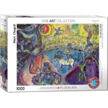 Puzzle Eurographics - Marc Chagall:The Circus Horse, 1000 Piese (6000-0851)