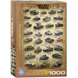 Puzzle Eurographics - Panzer des zweiten Weltkrieges, 1000 piese (6000-0388)