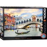 Puzzle Eurographics - Venice - Rialto Bridge, 1000 piese (6000-0766)
