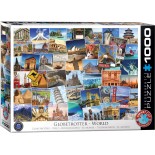 Puzzle Eurographics - World Globetrotter, 1000 piese (6000-0751)