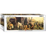 Puzzle panoramic Eurographics - Haruo Takino:Noah's Ark, 1000 Piese (6010-4654)
