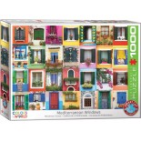 Puzzle Eurographics - Mediterranean Windows, 1000 piese (6000-5350)
