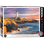 Puzzle Eurographics - Peggy's Cove Lighthouse, 1000 piese (6000-5437)