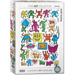 Puzzle Eurographics - Keith Haring:Collage by Keith Haring, 1000 Piese (6000-5513)