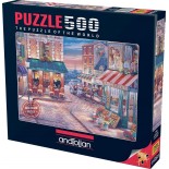 Puzzle Anatolian - Cafe Rendezvous, 500 Piese (3523)