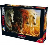 Puzzle Anatolian - Four Horses of Apocalypse, 2000 Piese (3902)