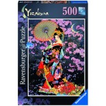 Puzzle Ravensburger - Haruyo Morita:Femeie Din Japonia, 500 Piese (16773)