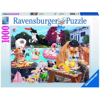 Puzzle Ravensburger -Catei La Piscina, 1000 Piese (16810) 2