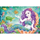 Puzzle Schmidt -Zana Si Sirena, 3X48 Piese (56376)