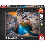 Puzzle Schmidt - Mark Gray: Indigo, 1000 piese (59922)