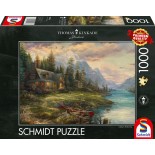 Puzzle Schmidt - Thomas Kinkade:Excursie De Ziua Tatalui, 1000 Piese (59918)