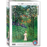 Puzzle Eurographics - Henri Rousseau:Women in an Exotic Forest, 1000 Piese (6000-5608)