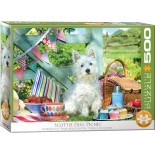 Puzzle 500 piese XXL - Scottie Dog Picnic (Eurographics-6500-5461)
